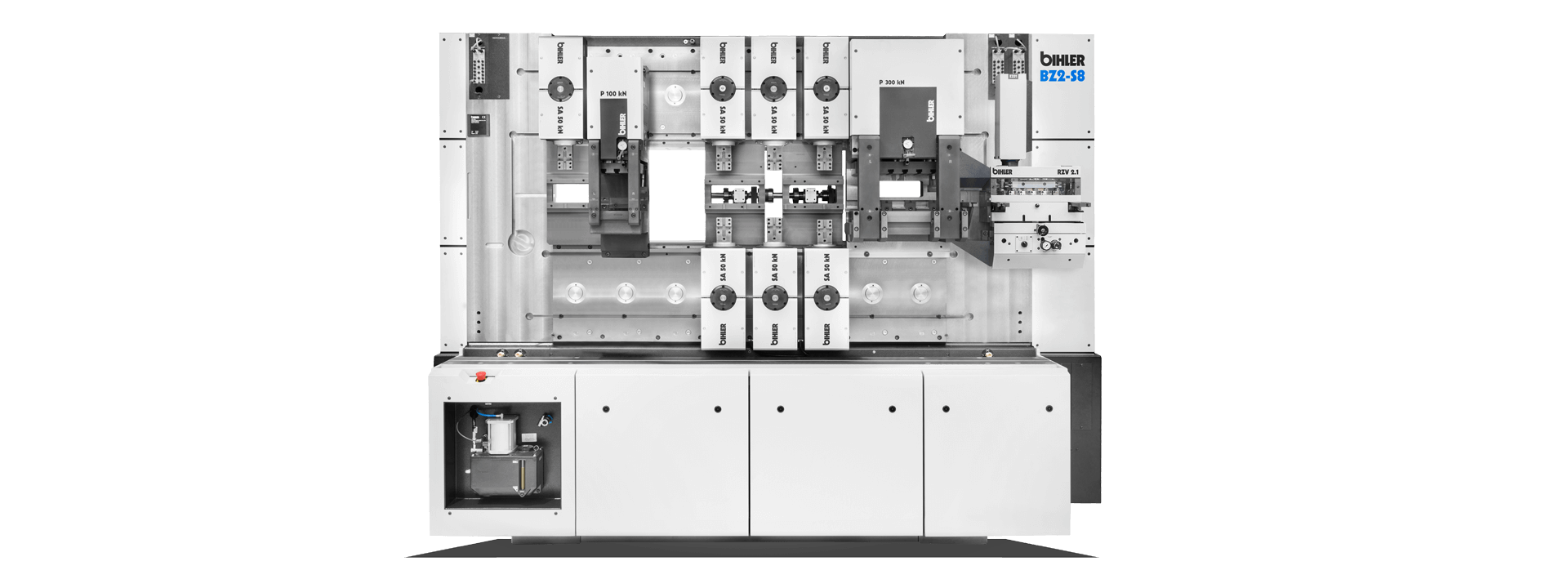 Bihler Processing Center BZ2-S8 for stamped and formed parts and sub-assemblies